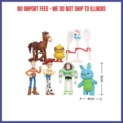 Pixar 7pcs toy - story, 4